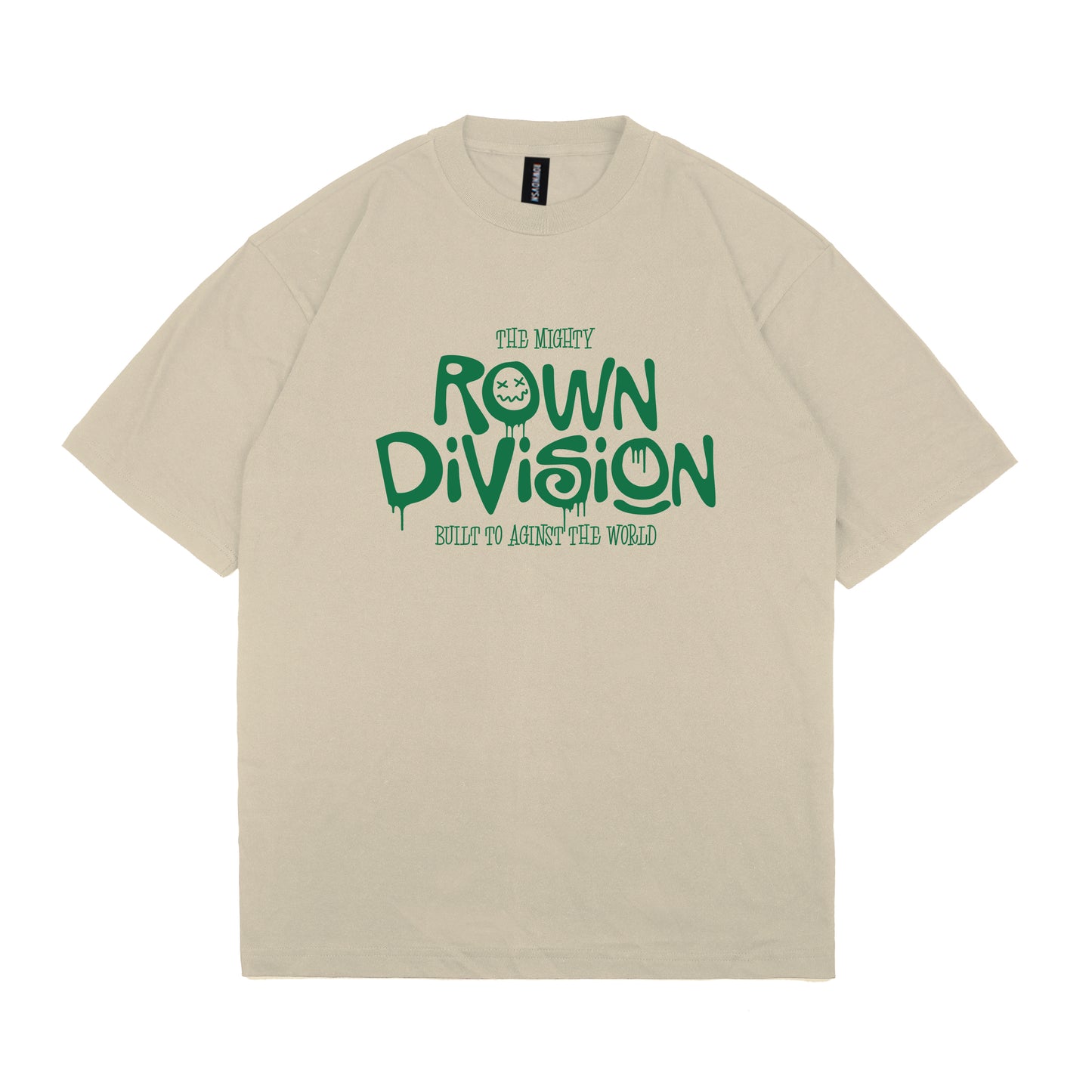 Rown Division X Garbiel Prince T-Shirt Oversize Arizona Beige
